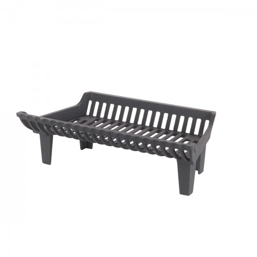 HY-C Liberty Foundry 22" Heavy-Duty Cast Iron Fireplace Grate with 4" Clearance