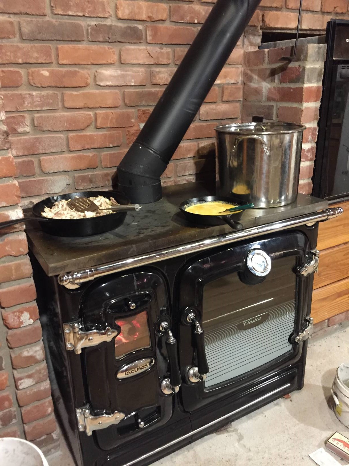 Cuisinière au Bois en Fonte "Clasica" par Lacunza