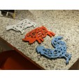 Zeckos Cast Iron Asst Animal Trivets Wall Decor ZKO-99001