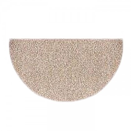 Firewood Sunrise Half Round Rug - 48" x 27"