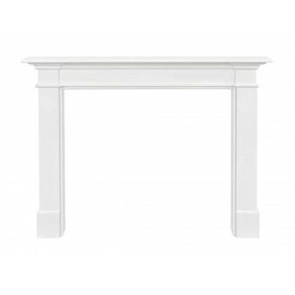 The Radford 48" Fireplace Mantel MDF White Paint