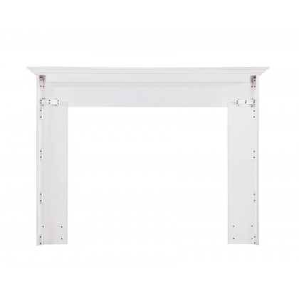 The Marshall Fireplace Mantel MDF White Pain