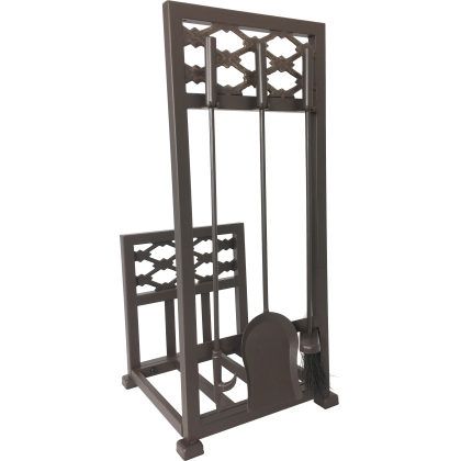 Log Rack and Tools  21"x14 1/2"