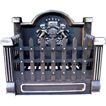 Basket Grate with Fire Back 16"x18"