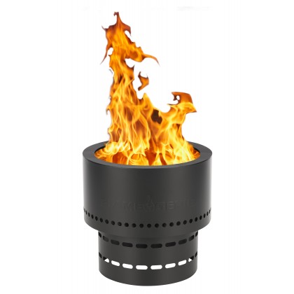 Flame Genie® Pellet Fire Pit, Black Galvanized