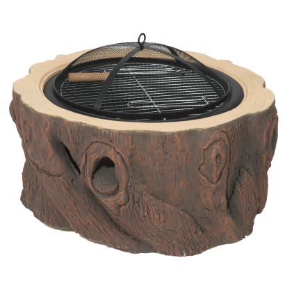 Wood Fire Pit 19 1/2"x28 1/2"