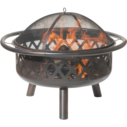 Wood Fire Pit 30"x35"