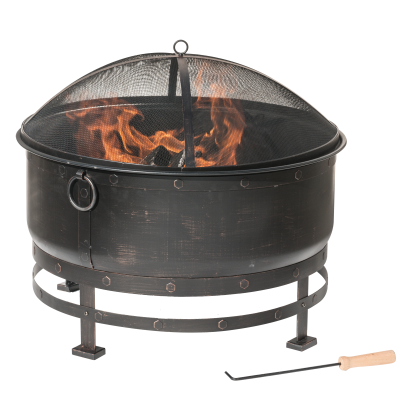Wood Fire Pit 27"x29 1/2"