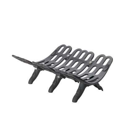 HY-C Liberty Foundry 22" Self-Feeding Cast Iron Fireplace Grate with 2 ¾" Clearance
