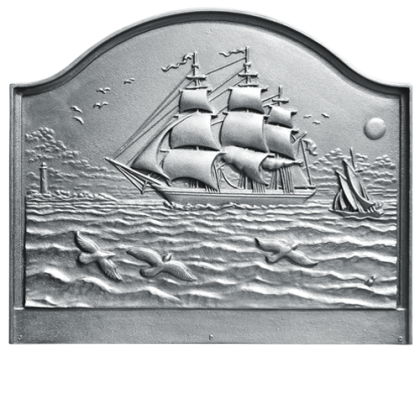 Large Clipper Ship Fireback