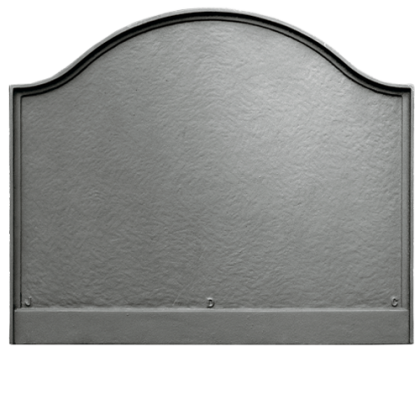 Large Plain Panel Fireback