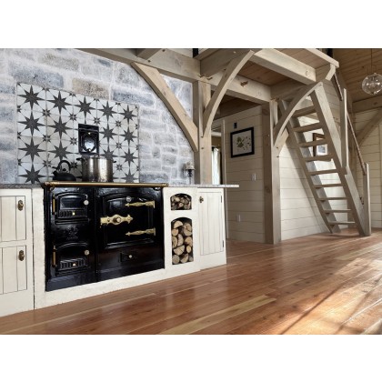 Trousse de Cuisinière au Bois "Rustica" Pour le Bricolage d’un Poêle de Maçonnerie