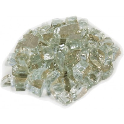 Reflective Fire Glass Crystal