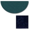 Polyester Half Round Midnite Blue Rugs