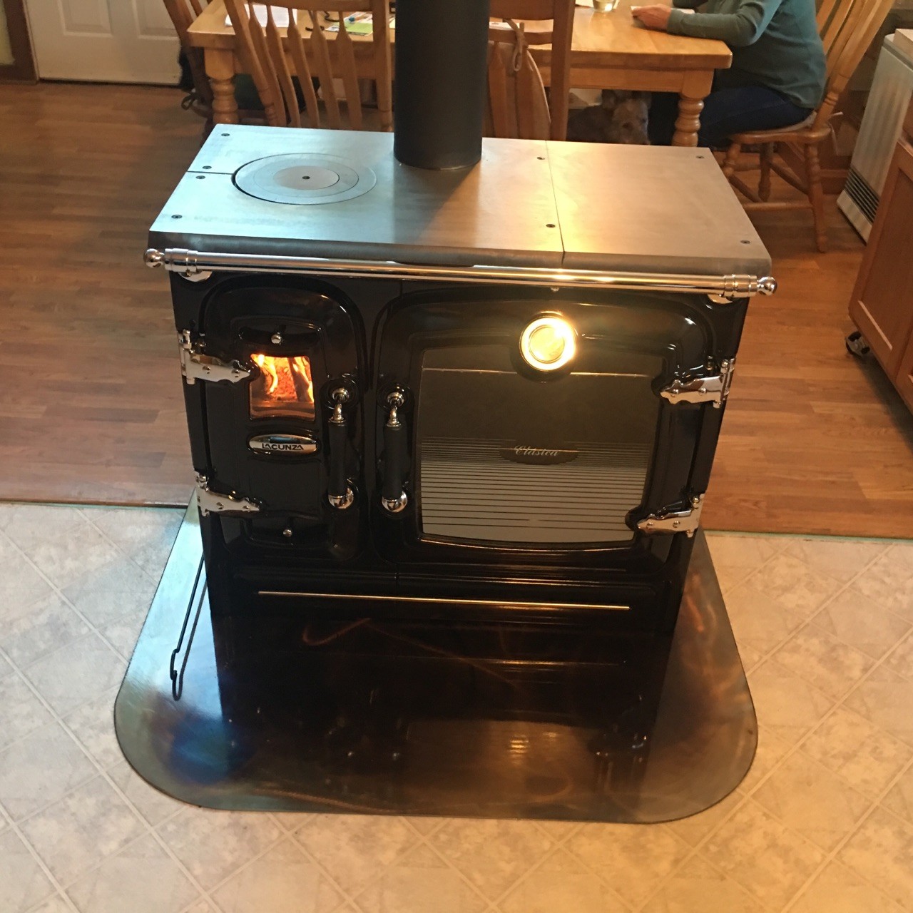 Cuisinière au Bois en Fonte "Clasica" par Lacunza
